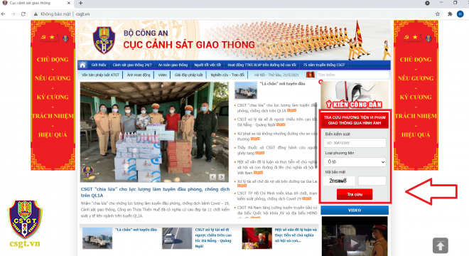 Cách kiểm tra thủ đoạn lợi dụng hình thức “phạt nguội” vi phạm giao thông để lừa đảo